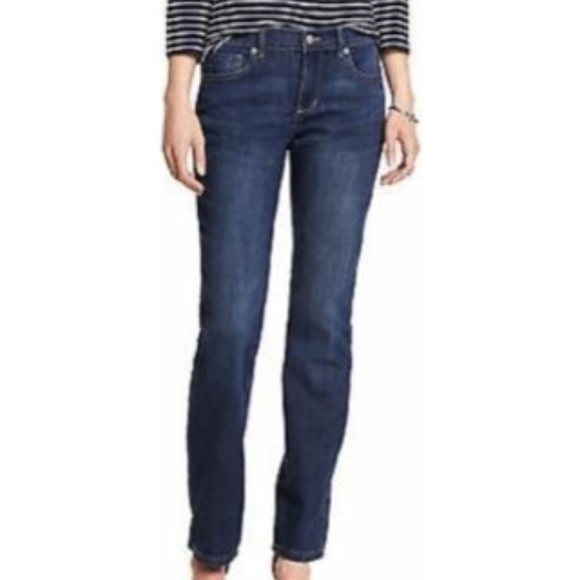 banana republic straight jeans